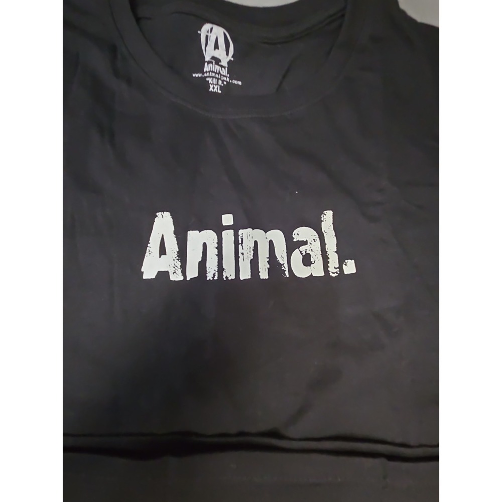 Animal Pak Shirt Mens 2XL Black Iconic M-Stak Gym Workout Bodybuilding Tee XXL - Picture 11 of 12